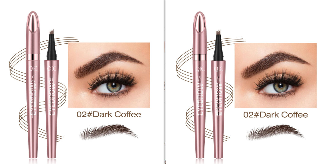 Buy Waterproof And Smooth Not Smudge Four-fork Liquid Eyebrow Pencil online at DLC Market