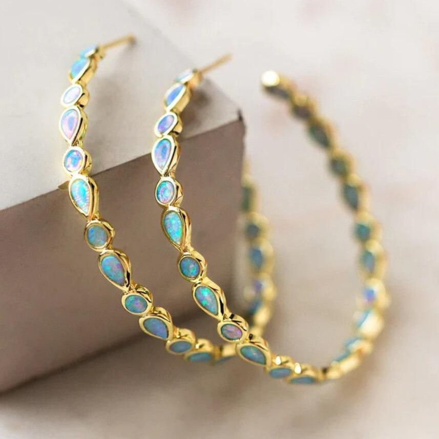 Buy Women's Fashion Creative Round Ring Earrings online at DLC Market