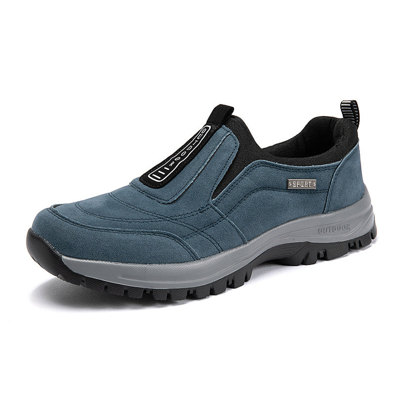 Buy Men's Shoes Lightweight Plus Size Outdoor Climbing Boots Hiking Autumn And Winter online at DLC Market