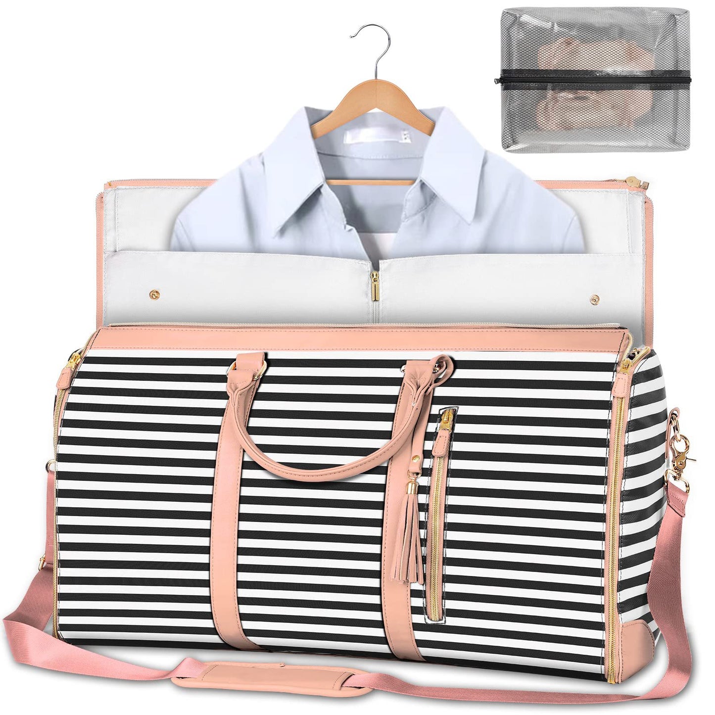 Buy Large Capacity Travel Duffle Bag Women's Handbag Folding Suit Bag Waterproof Clothes Totes online at DLC Market