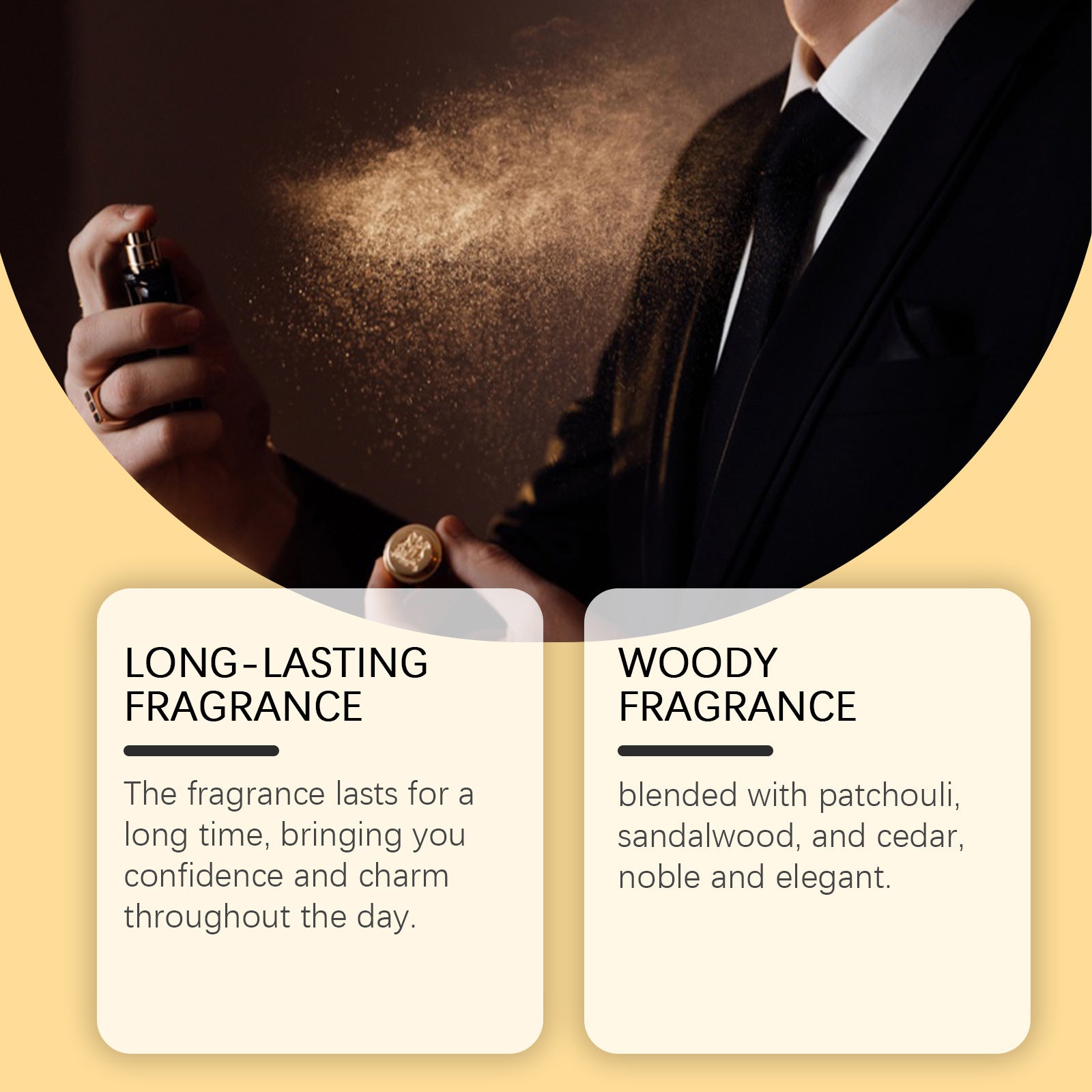 Men's Perfume Long-lasting Light Perfume Wooden by null