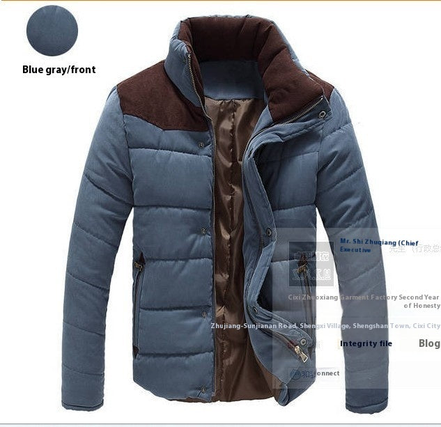 Thickened Men's Cotton Clothing Casual Jacket by null