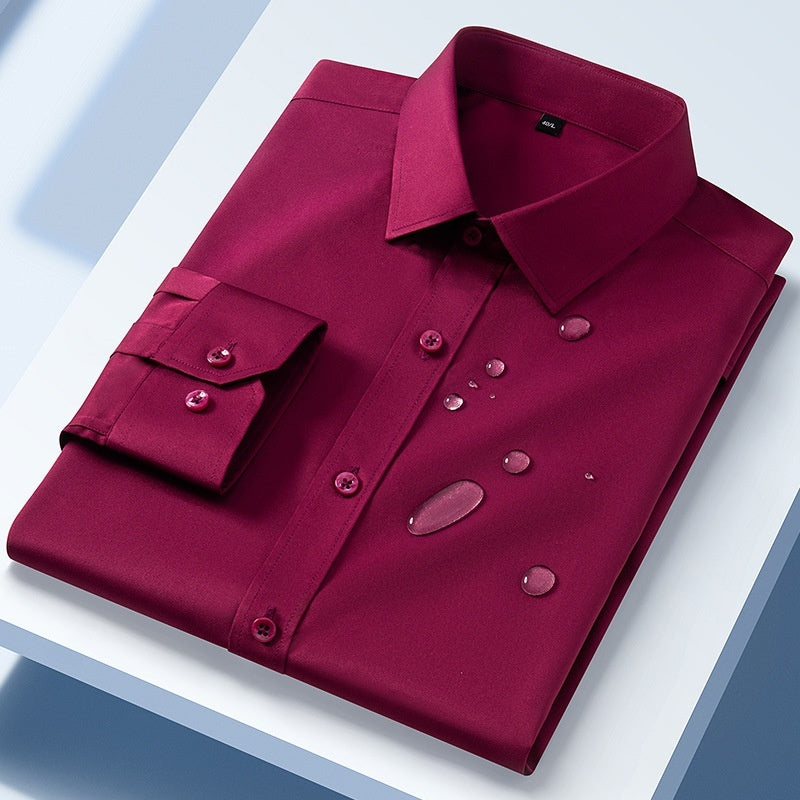 Three-proof Long-sleeved Shirt Men's Clothing by null
