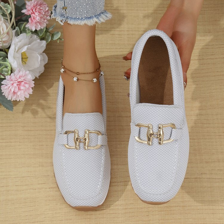 Buy Women's All-match Casual Solid Color Flat Simple Sneaker online at DLC Market