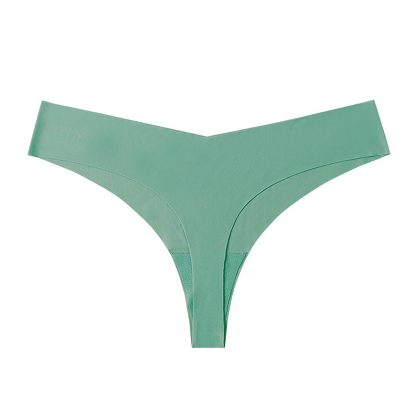 Buy Low Waist Ice Silk Nude Feel Seamless Purified Cotton Crotch T-back online at DLC Market
