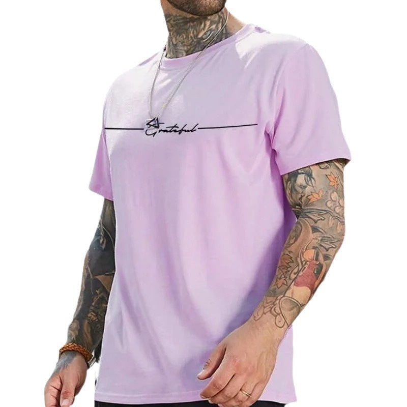 Men's T-shirt 3D Printing Athletic Clothing by null