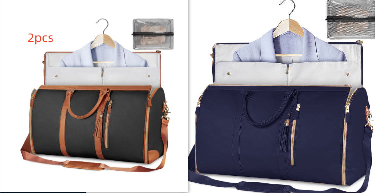 Buy Large Capacity Travel Duffle Bag Women's Handbag Folding Suit Bag Waterproof Clothes Totes online at DLC Market