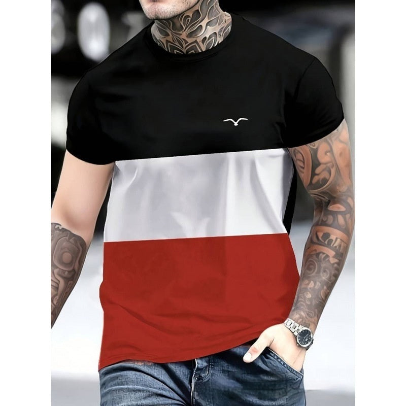 Men's T-shirt 3D Printing Athletic Clothing by null