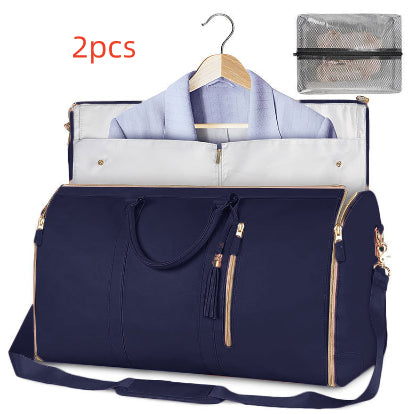 Buy Large Capacity Travel Duffle Bag Women's Handbag Folding Suit Bag Waterproof Clothes Totes online at DLC Market