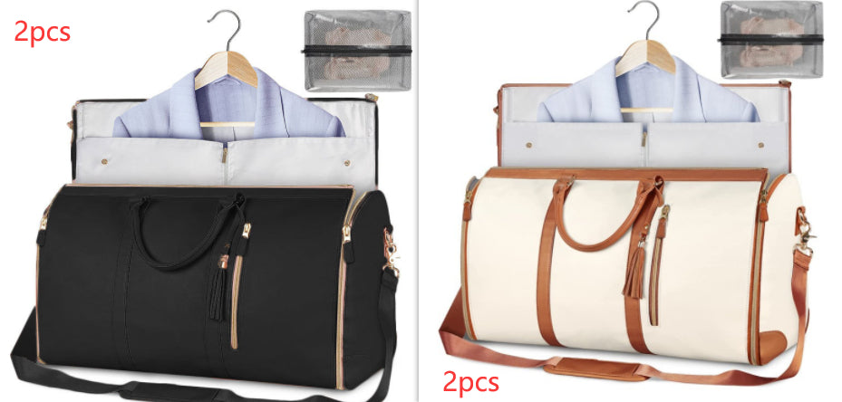 Buy Large Capacity Travel Duffle Bag Women's Handbag Folding Suit Bag Waterproof Clothes Totes online at DLC Market