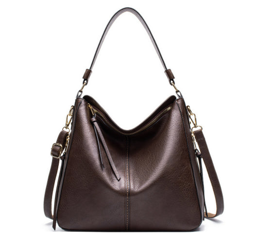 Buy Hobos Zipper Bucket Bags With Adjustable Shoulder-strap Handbags Temperament High Capacity Messenger Shoulder Bag For Women online at DLC Market