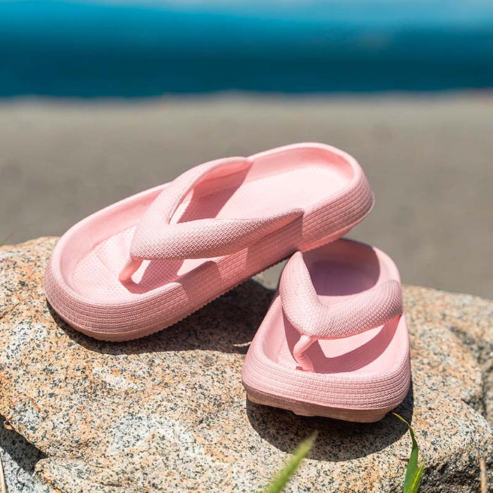 Buy Outdoor Seaside Beach Thick Bottom Flip Flops online at DLC Market