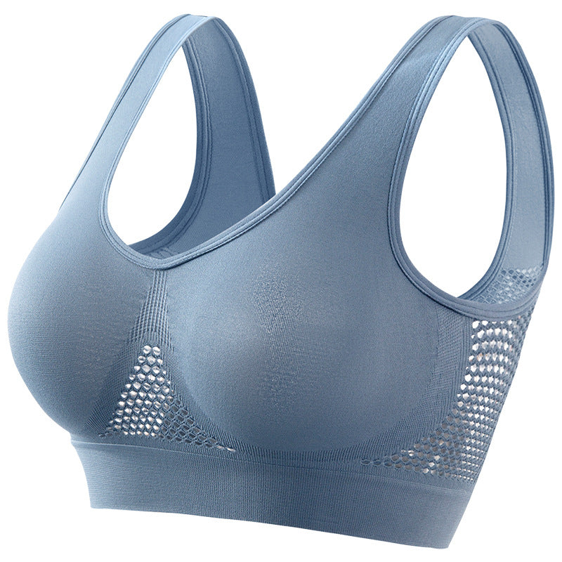 Buy Plus Size Women's Small Chest Push-up Workout Running Yoga online at DLC Market