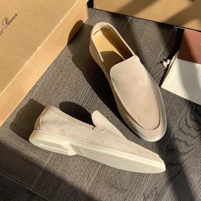 Buy Men's Loafers Summer Casual Frost Flat Shoes Slip-on Driving Shoes online at DLC Market