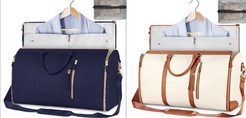 Buy Large Capacity Travel Duffle Bag Women's Handbag Folding Suit Bag Waterproof Clothes Totes online at DLC Market