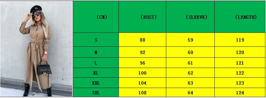 Buy Women's Clothing Autumn And Winter Color Cardigan Long Sleeve Big Hem Dress online at DLC Market