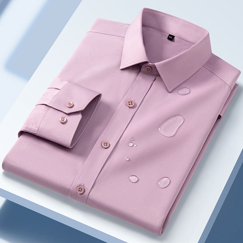Three-proof Long-sleeved Shirt Men's Clothing by null