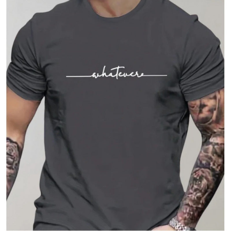Men's T-shirt 3D Printing Athletic Clothing by null