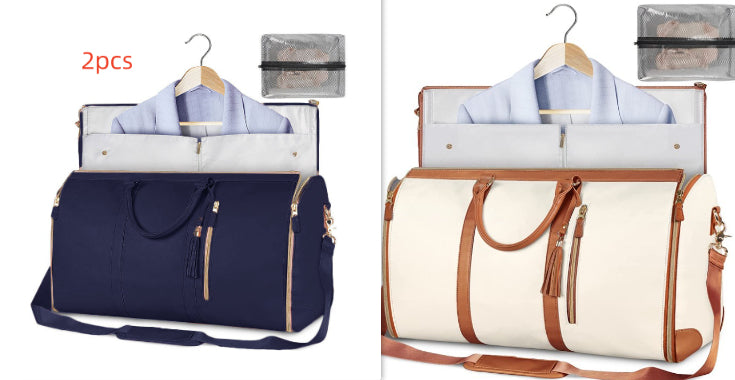 Buy Large Capacity Travel Duffle Bag Women's Handbag Folding Suit Bag Waterproof Clothes Totes online at DLC Market