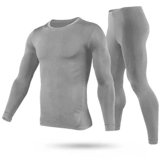 Buy Men Thermal Underwear Set Long Johns Pants Long Sleeve Soft Underwear Kit Top Bottom Winter Sports Suits online at DLC Market