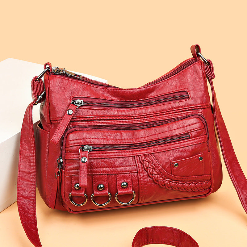 Buy Women's Fashion Casual Soft Leather Bag online at DLC Market