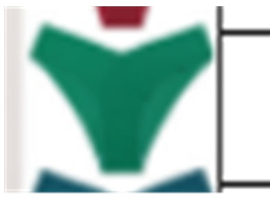Buy Wavy Lace V-shaped Waist Seamless Ice Silk Girl's Underwear One-piece Large Size Pure Cotton Crotch Women's Briefs online at DLC Market