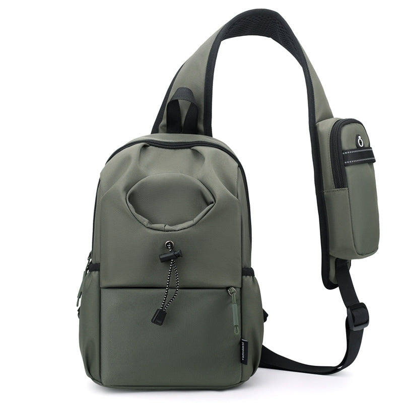 Buy Men's Oxford Cloth Splash-proof Shoulder Crossbody Chest Bag online at DLC Market
