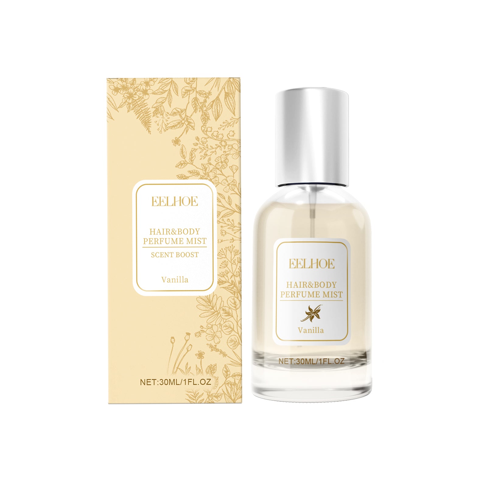 Buy EELHOE Vanilla Body Hair Perfume Spray Long-Lasting Light Fragrance Floral Fragrance Ladies Niche Perfume Spray online at DLC Market