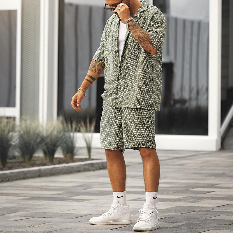 Fashion Individual Casual Shirt Men's Clothing by null