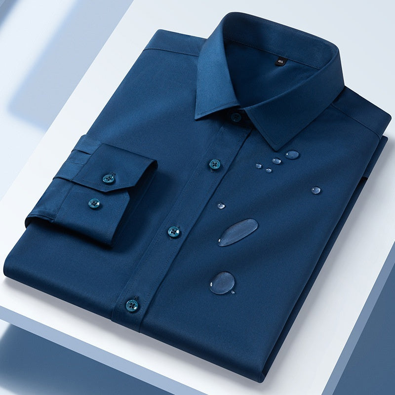 Three-proof Long-sleeved Shirt Men's Clothing by null