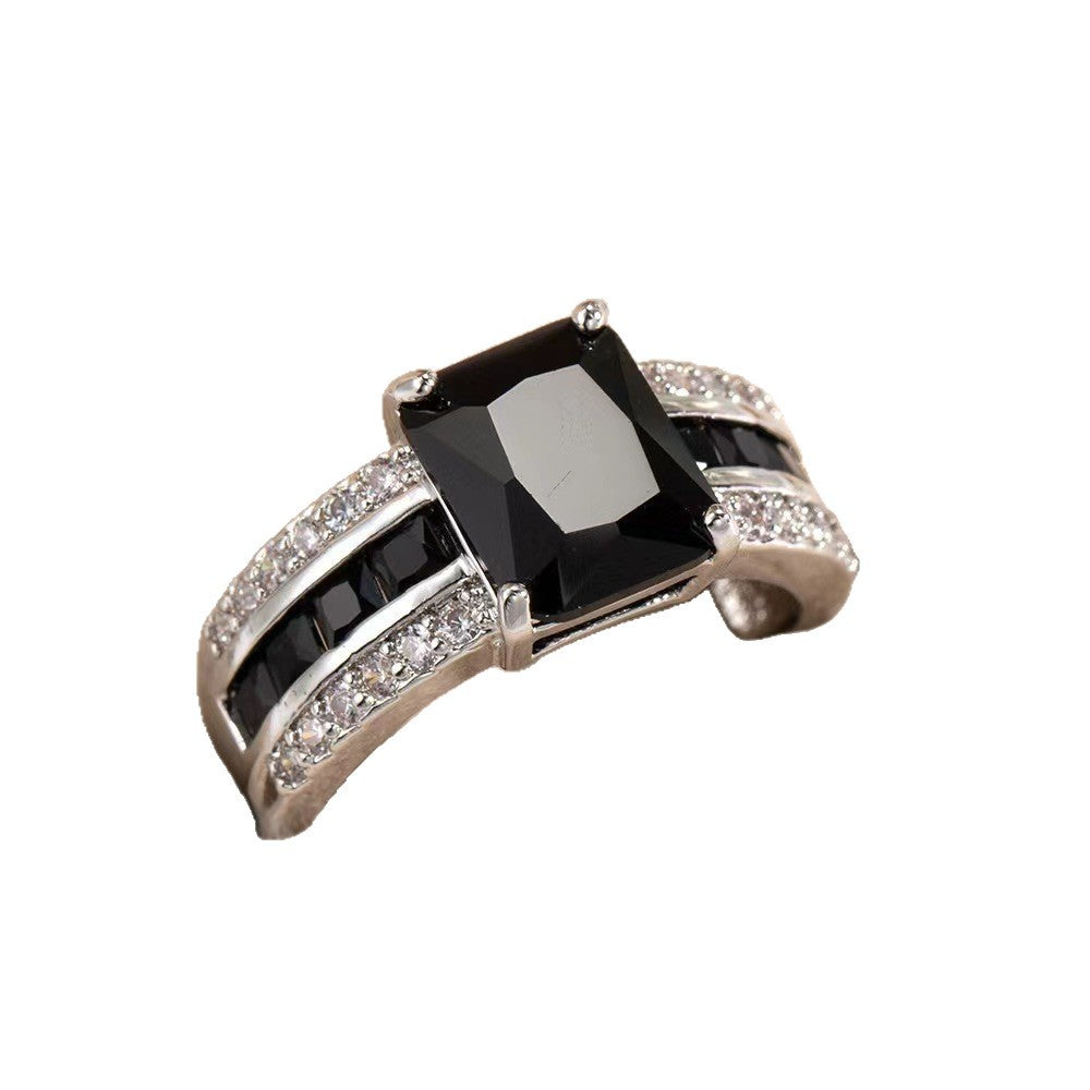 Buy Retro Simple Blue Fashion Ring For Women online at DLC Market