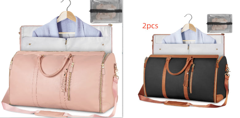 Buy Large Capacity Travel Duffle Bag Women's Handbag Folding Suit Bag Waterproof Clothes Totes online at DLC Market