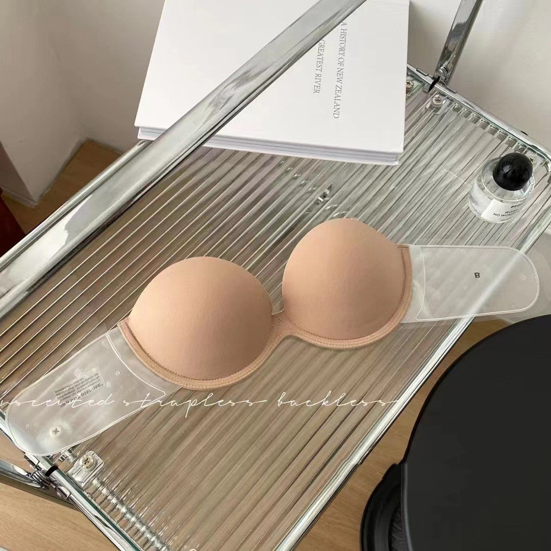 Buy Strapless Beauty Back Chest Paste Back Push Up Invisible Non-slip Underwear online at DLC Market