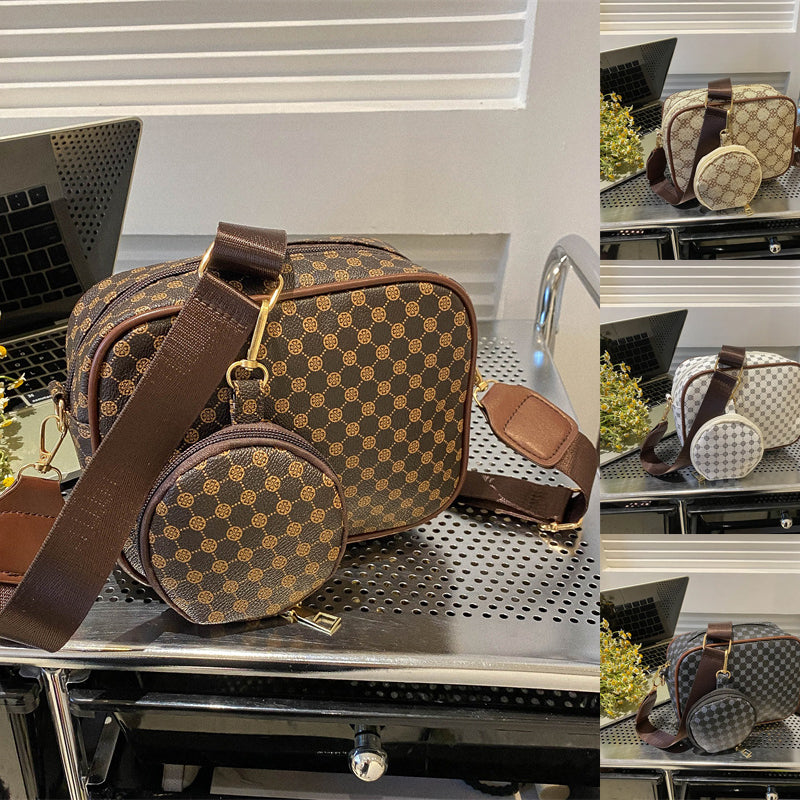 Buy Vintage Pattern Crossbody Bags For Women Shoulder Shell Bag Trend Small Purse And Handbag Luxury Designer Female Square Bag Women's Bag online at DLC Market