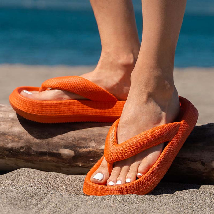 Buy Outdoor Seaside Beach Thick Bottom Flip Flops online at DLC Market