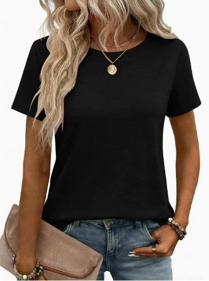 Buy Women's Solid Color T-shirt online at DLC Market