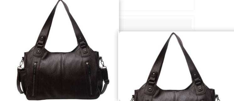Buy Handbag European And American Retro Solid Color Simple Texture online at DLC Market