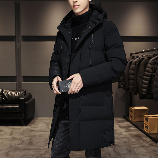 Fashionable And Handsome Thickened Work Clothes Cotton Coat Winter Clothing Down Men by null