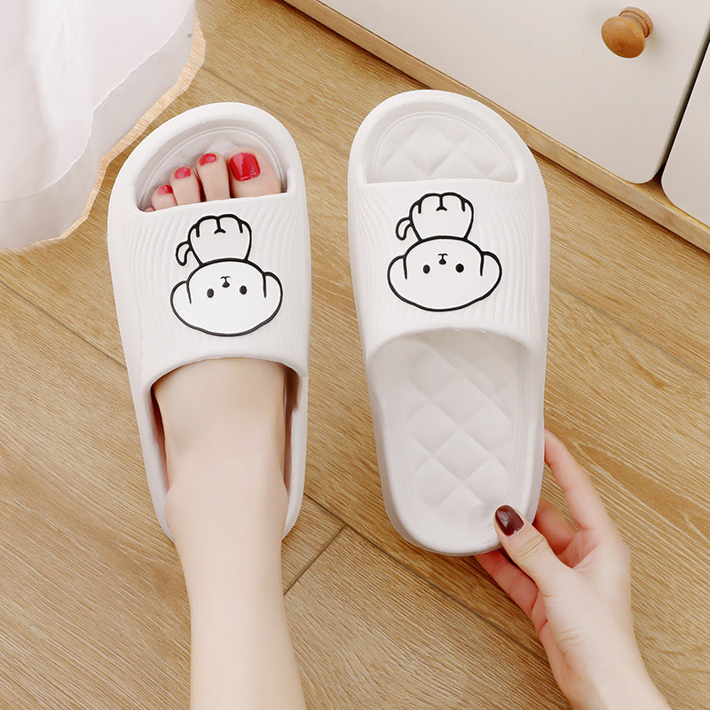 Cartoon dog non-slip indoor house bathroom slippers | DLC Market
