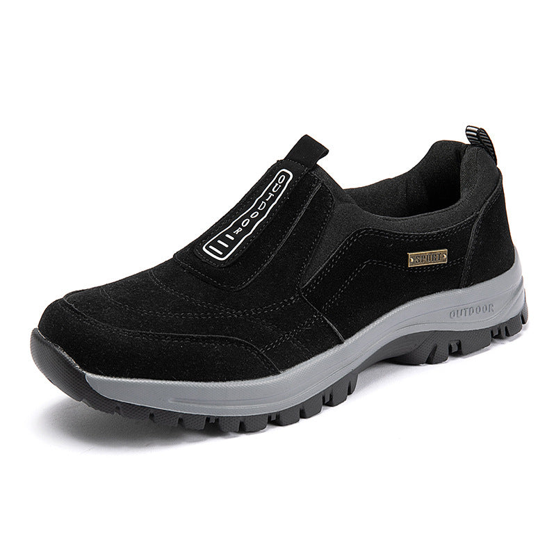 Buy Men's Shoes Lightweight Plus Size Outdoor Climbing Boots Hiking Autumn And Winter online at DLC Market