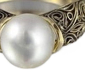 Buy Inlaid Imported Artificial ABS Pearl Ring online at DLC Market