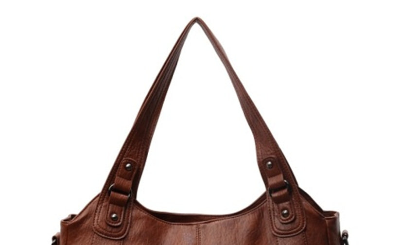 Buy Handbag European And American Retro Solid Color Simple Texture online at DLC Market