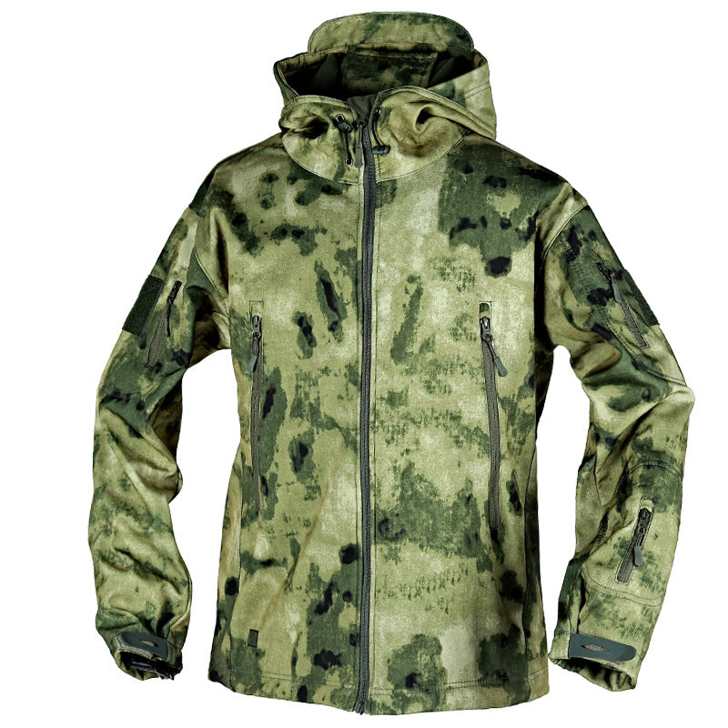 Outdoor Windproof Clothing Soft Shell Jacket by null