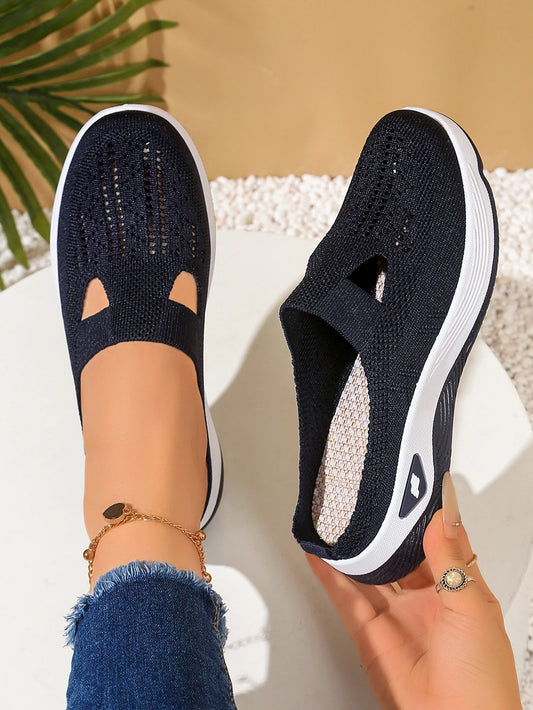 Women shoes Convenient and comfortable at home, one foot with a vent and half slipper women's summer shoes free shippiing shoes by DLC MARKET