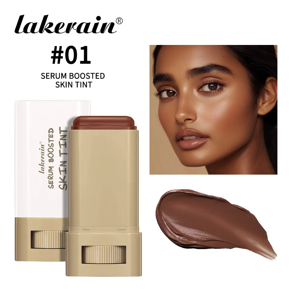 Buy Skin Tint Foundation Stick Moisturizing & Non-Sticky Concealer Base Foundation Boosted Smooth Makeup Stick Woman Cosmetics online at DLC Market