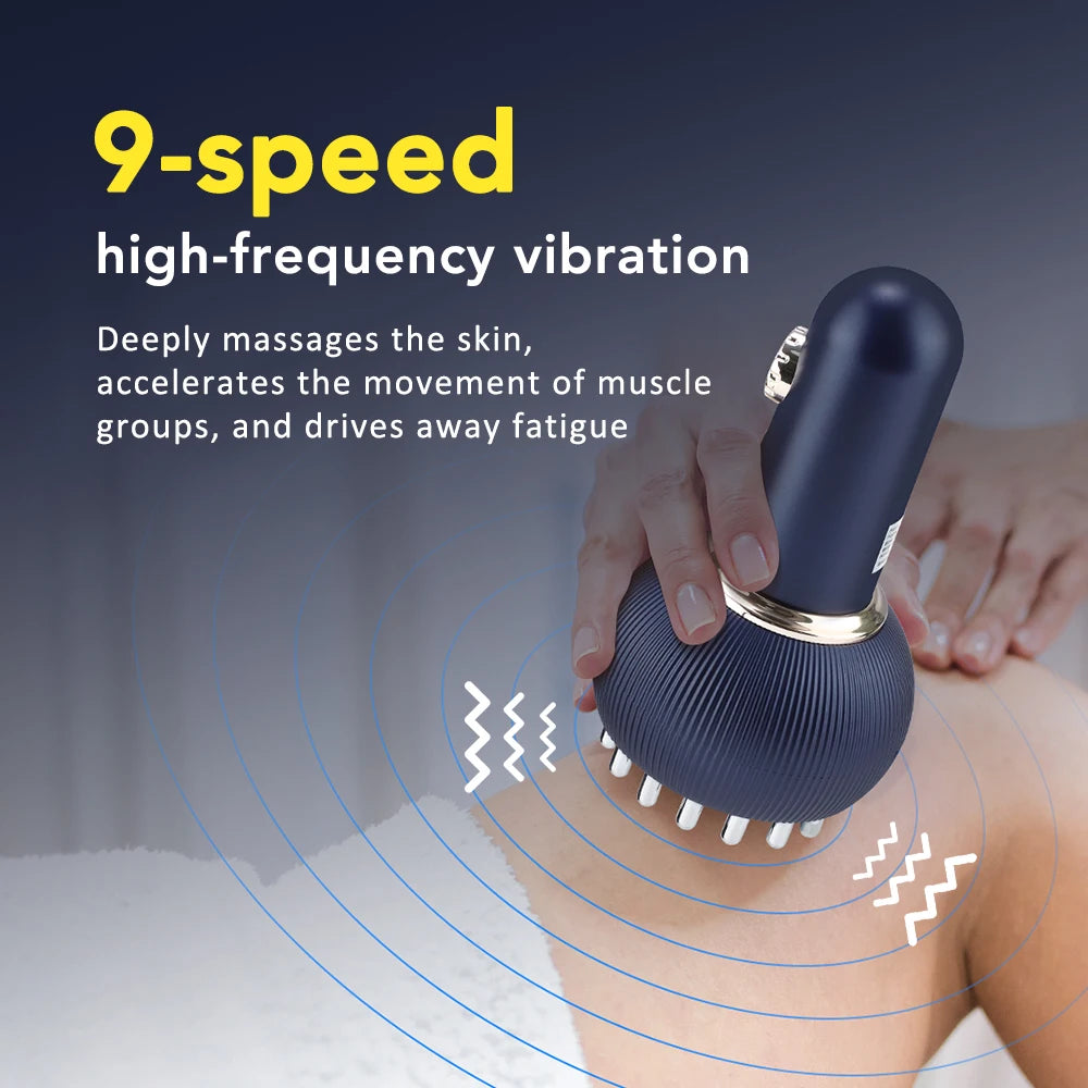 Smart Electronic Deep Tissue Massage Gun by DLC MARKET