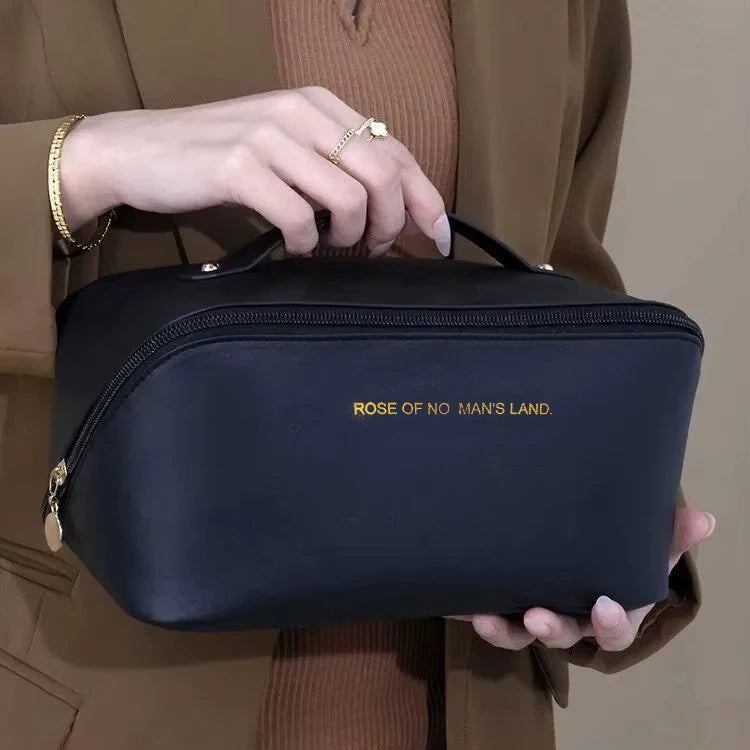 Makeup Organizer Female Toiletry Kit Bag Make Up Case Storage Pouch Luxury Lady Box, Cosmetic Bag, Organizer Bag For Travel Zip by DLC MARKET