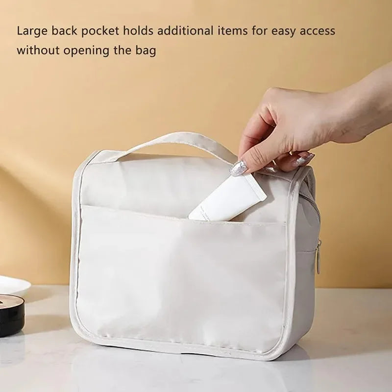 High Quality Travel Makeup Bag Waterproof Toiletries Organizer Women Neceser Bathroom Hook Wash Pouch Hook Makeup Storage Bag by DLC MARKET