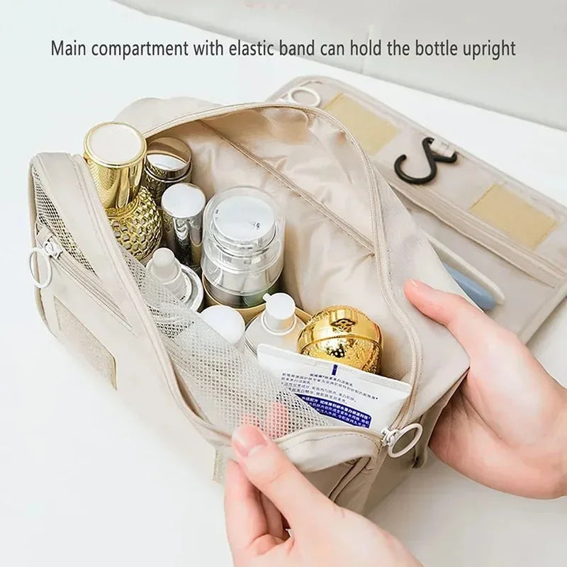 High Quality Travel Makeup Bag Waterproof Toiletries Organizer Women Neceser Bathroom Hook Wash Pouch Hook Makeup Storage Bag by DLC MARKET