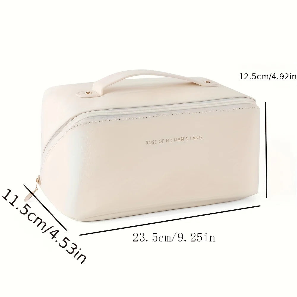 Makeup Organizer Female Toiletry Kit Bag Make Up Case Storage Pouch Luxury Lady Box, Cosmetic Bag, Organizer Bag For Travel Zip by DLC MARKET